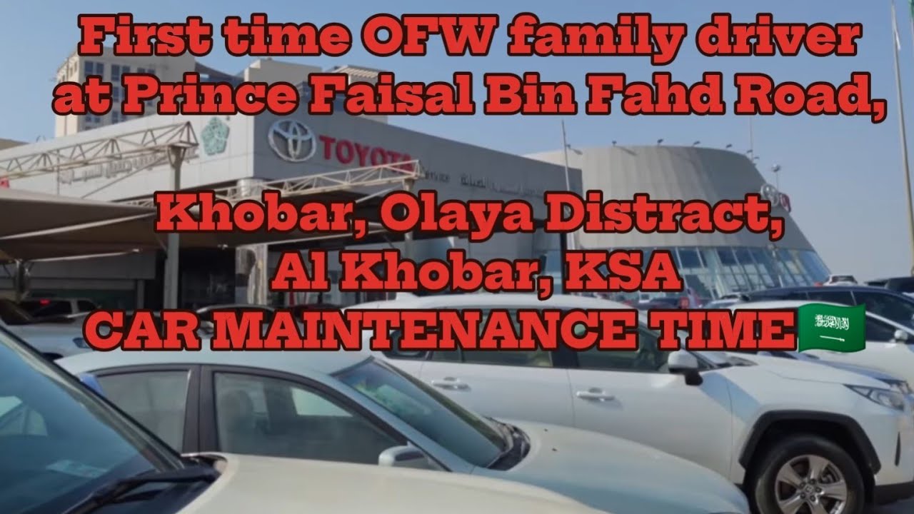 First time, OFW family driver at Toyota cars, Kingdom of Saudi Arabia 🇸🇦