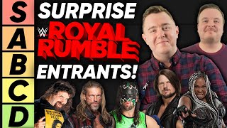 TIER LIST: Surprise WWE Royal Rumble Entrants