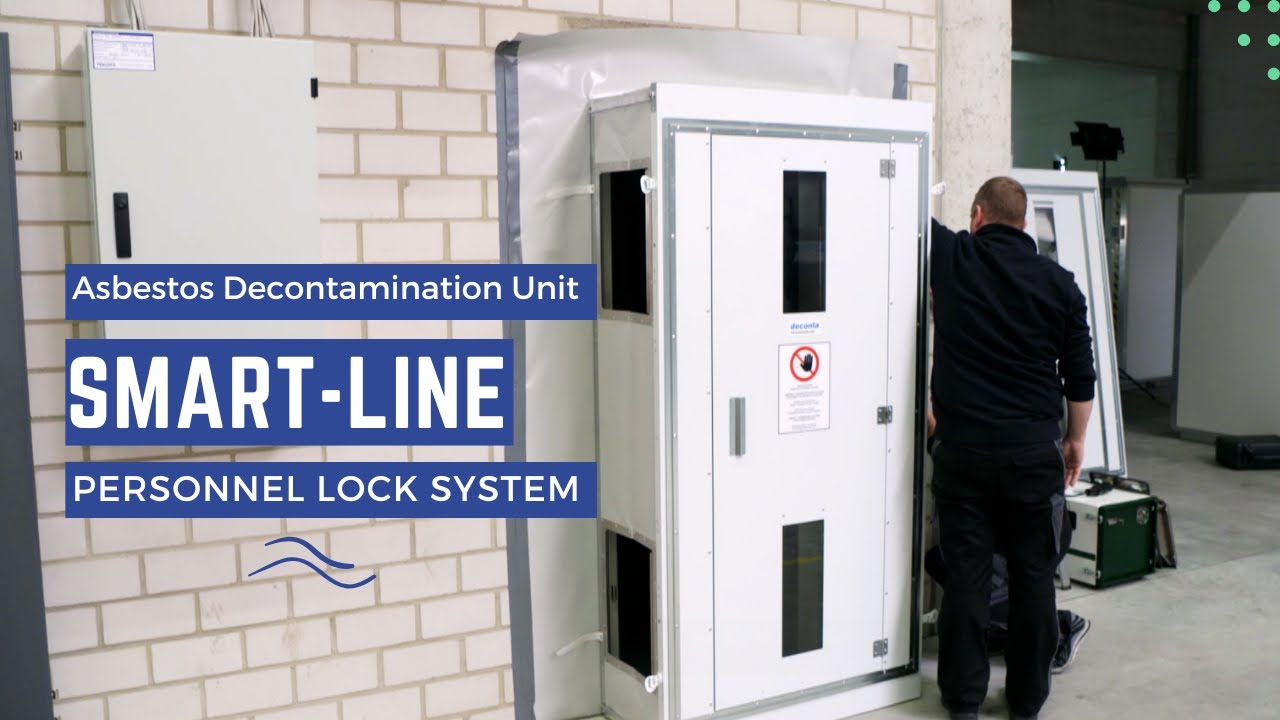 SMART-LINE Foldable Personnel Lock Systen | Asbestos Decontamination Unit 