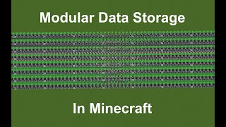 Famous Modular data storage in Minecraft Profile