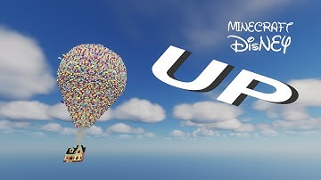 Minecraft x Disney: UP Time-lapse | Disney #1