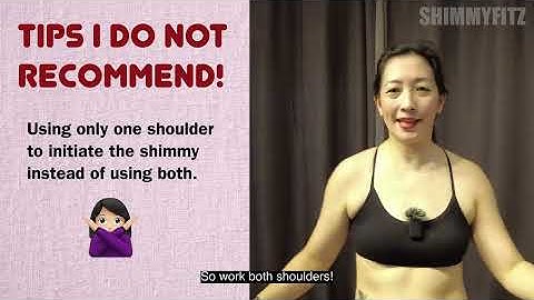 Shoulder Shimmy - Complete tutorial with tips, common mistakes, and how to practice! - ShimmyFitz