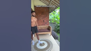 Introvert guy with an extravert girl 😅🤣 #shorts
