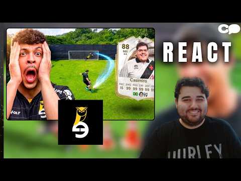 CAZÉ NOS DESAFIOU! SERÁ QUE ELES SABEM JOGAR BOLA??? | REACT CAZÉ TV E REVERSÃO