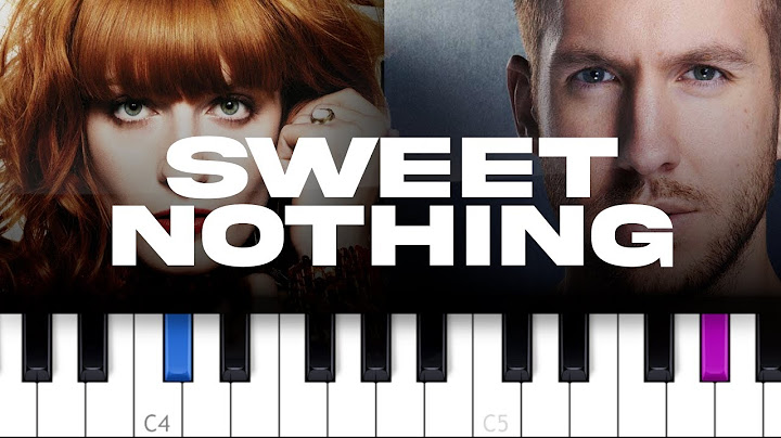 Sweet Nothing Piano version - Piano performance video thumbnail