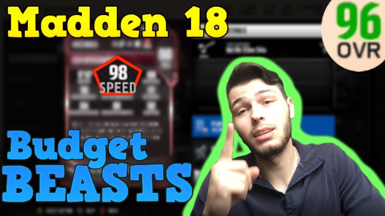 Best Budget Beasts at Every Position May 2018 | Madden 18 Ultimate Team