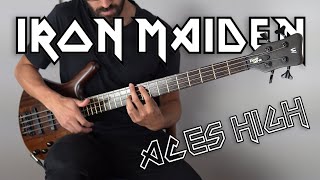 Iron Maiden - Aces High (Bass Cover)+ TAB