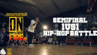 SEMIFINAL MAMIQ vs ALIF AIRCHO | ON FIRE 1ON1 HIP-HOP BATTLE 2016 | A.P.E Films
