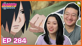 SASUKE & HIS PET DINO | Boruto Episode 284 Couples Reaction & Discussion