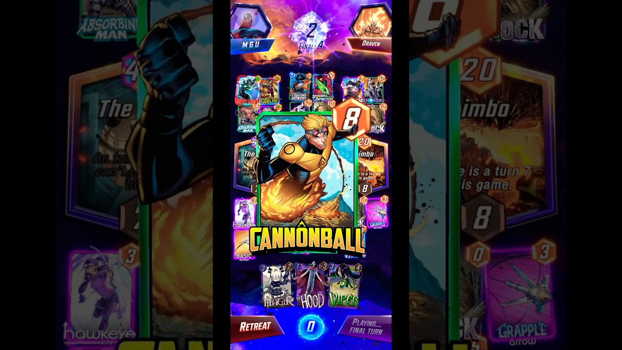 Cannonball strikes 🔥💀[Marvel snap infinite] 