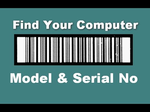 Find Your Computer Model & Serial Number in Windows 10/ 8.1/ 8/ 7 | 24 IT Tips