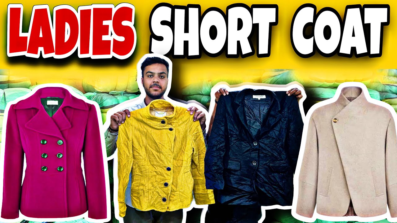 Ladies Short Coat | Live Bale Unboxing | Korea Peter Pan | #export #wholesale #surplus #panipat