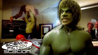Hulk Destroys The Power Plant! | The Incredible Hulk | Science Fiction Station