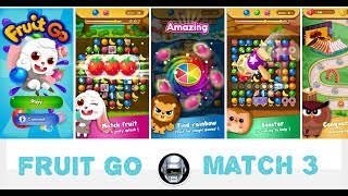 Fruit Go (mobile match 3 game by PICCO Design) JUST GAMEPLAY screenshot 4