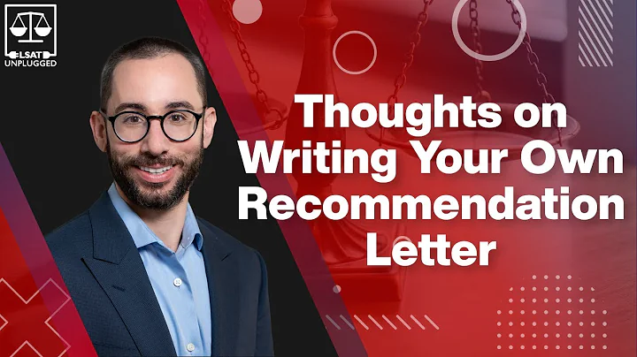 Former law school admission officer on writing your own recommendation letter