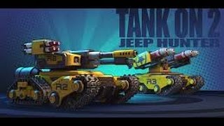 Tank on 2 Jeep hunter