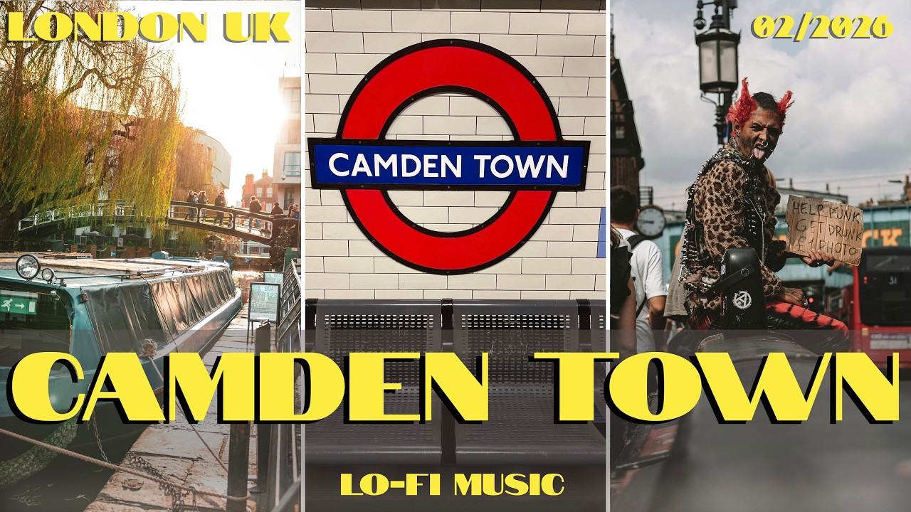 London in the Rain: Camden Market | Lo-Fi Urban Walk