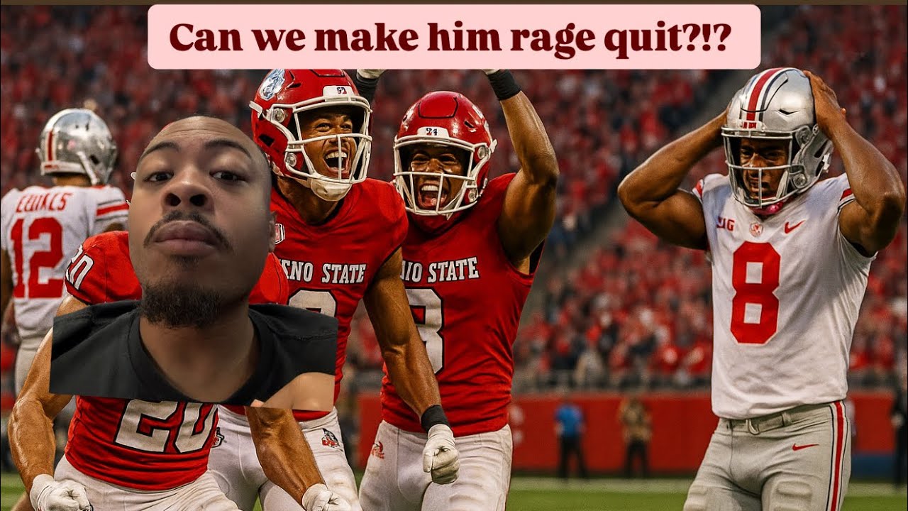 Rage State Fresno State Made an Ohio State User Rage Quit! - YouTube