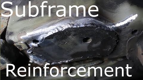 BMW E46 Race Car Build: Rear Subframe Reinforcement