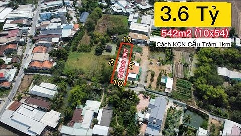 3.6 tỷ 542m2 ONT Long Trạch - Cần Đước 0968.079.561