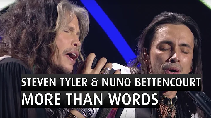 Steven Tyler & Nuno Bettencourt "More than words"  - The 2014 Nobel Peace Prize Concert