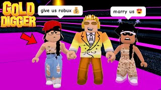 Spying on ROBLOX GOLD DIGGERS at a CLUB!