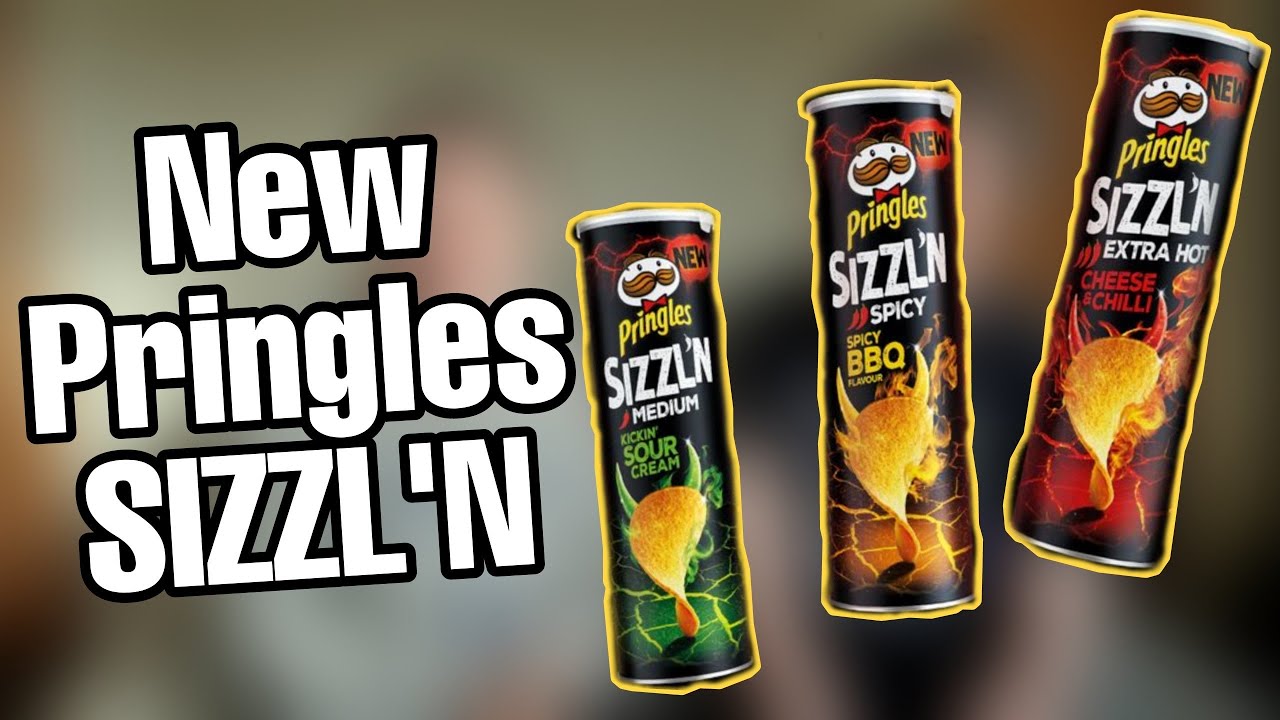 WE TRIED THE *NEW* PRINGLES SIZZL\'N FLAVOURS - YouTube