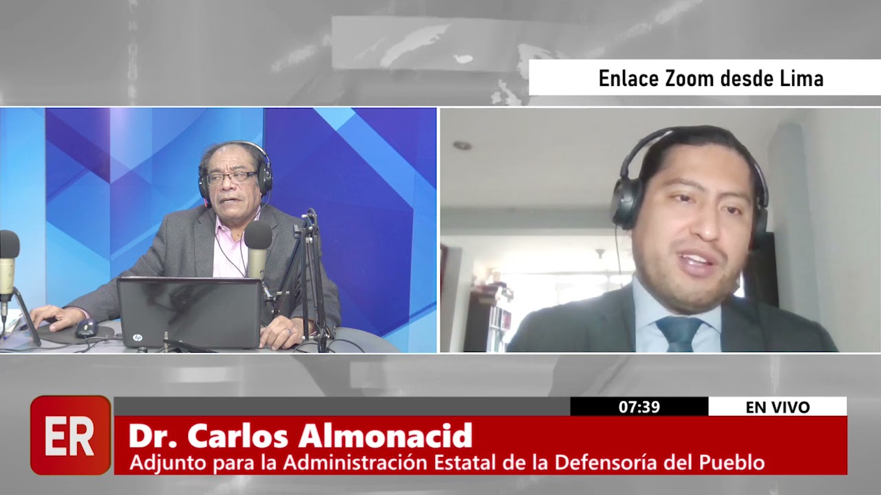 ENTREVISTA A CARLOS ALMONACID, COMISIONADO DE LA DEFENSORÍA DEL PUEBLO