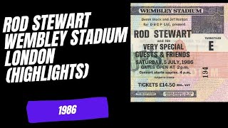 Rod Stewart Wembley 1986 (Highlights)