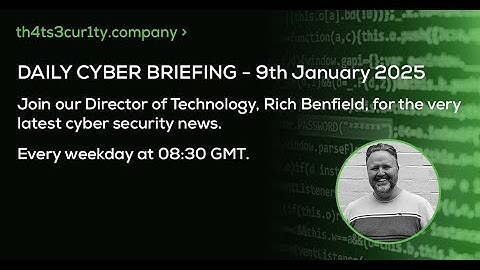 9th January 2025 - Ivanti Zero‑Day, Domain Abuse, SonicWall SSLVPN Bug & More