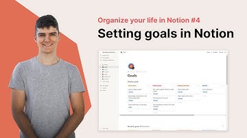 Goal setting in Notion | Organize your life in Notion #4