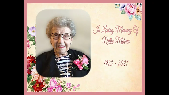Funeral Service for Nellie Mehrer