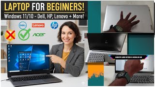 How To Use Laptop For Beginners, Windows 10,11 , Dell,HP,Lenovo,Acer,Asus