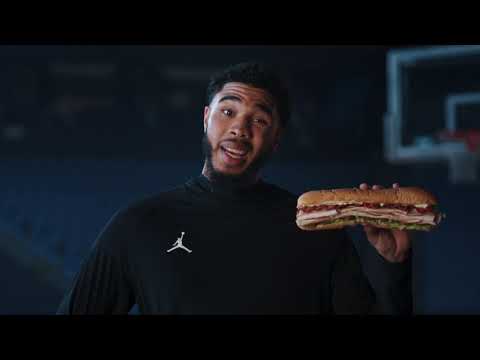 Jayson Tatum and Draymond Green talkin' subs