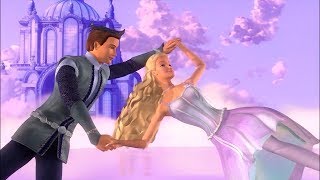 Barbie and the Magic of Pegasus - Happy ending: Aidan and Annika skating in the cloud palace