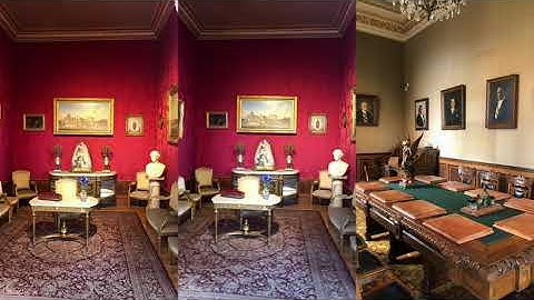 Interior of the Castillo de Chapultepec (Mexico City, Mexico)