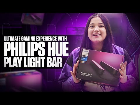 The Ultimate Gaming Experience with Philips Hue Play Light Bar