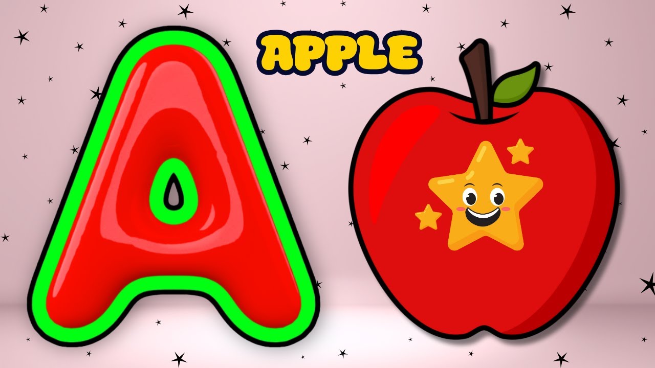 ABC Song for Kids 🎵 Learn Alphabet & Phonics Fun 🌟 A is for Apple 🍎 ...