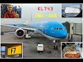 KLM B777  Full Flight Experience: KL743 Amsterdam to Lima