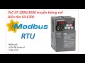 Truyền thông Modbus RTU giữa PLC S7-1200/1500 với biến tần FR-E700 Mitsubishi