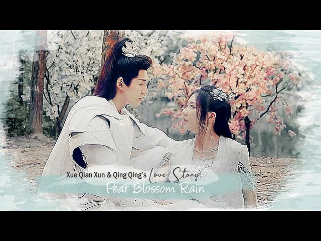 Xue Qian Xun u0026 Qing Qing 💕 Pear Blossom Rain [Miss The Dragon MV] Deng Wei, Pan Mei Ye ⦁ 雪阡寻×青青 [遇龙] class=