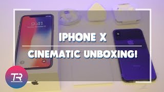 iPhone X Cinematic Unboxing! (ASMR)