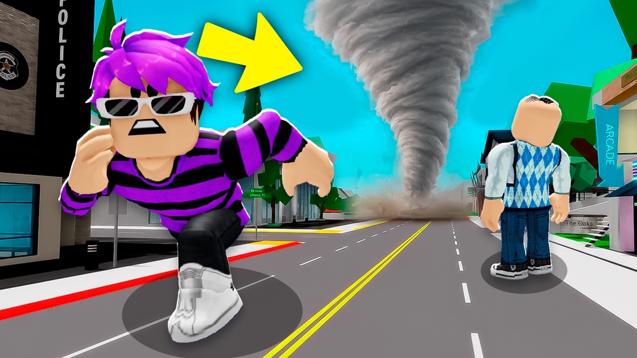 HUIMOS DEL TORNADO EN BROOKHAVEN