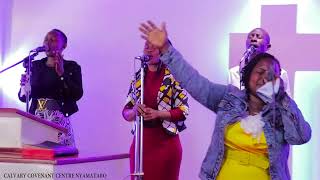 WAWEZA MAMBO YOTE WEWE MWAMINIFU \SWAHILI WORSHIP\BY CALAVARY COVENANT CENTRE  NYAMATARO