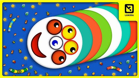 WORMSZONE Best Snake Gameplay Top 1 | video #570 | slitherio wormate biggest snake io🐍 game | LUKIRA