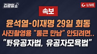 [🔴LIVE] 2시엔 김광일쇼 (24.4.26) - 영수회담, 오는 29일에 개최한다 | '이재명 대선공약' 개발 의혹.. 검찰, 국방硏 간부 압색 | "'민주유공자모욕법' 철회"