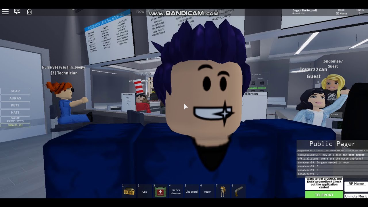 Roblox Robloxian General Hospital A Nurse S Point Of View