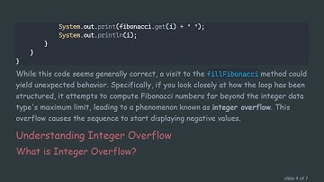 Understanding Fibonacci Sequence: How to Fix the Negative Numbers Issue in Your Java Code
