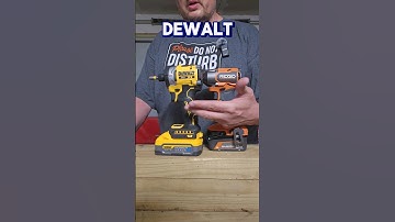New Dewalt 860 Takes On Ridgid #dewalt #ridgid #impactdriver #tooltestraw #powertools #diy #howto
