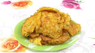 Оладьи из тыквы и картофеля /// Рецепт . Оладьи из тыквы и картофеля /// Рецепт .